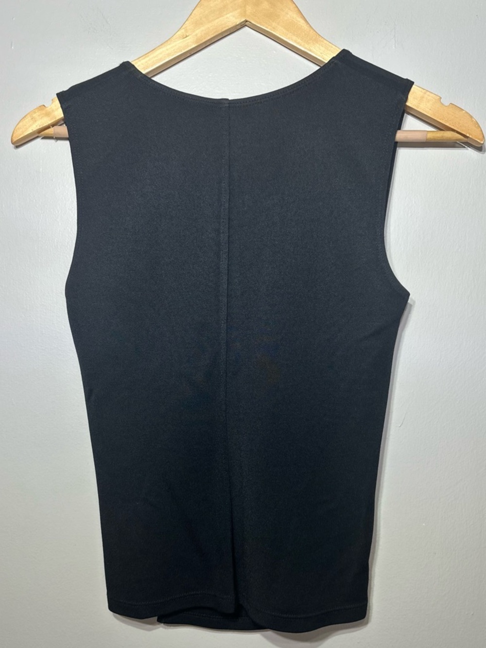 Theory Black Sleeveless wrap style Twist-Front Tank size Women’s P #cbk #chic - Picture 2 of 6